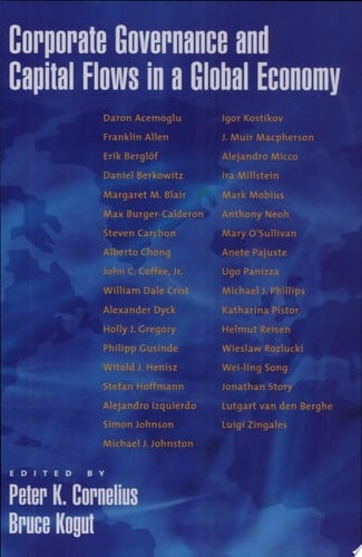 Corporate Governance and Capital Flows in a Global Economy