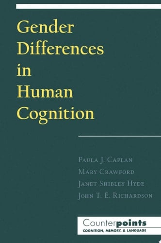 Gender Differences in Human Cognition