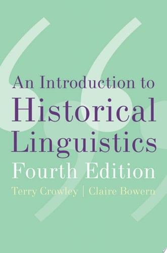 An Introduction to Historical Linguistics