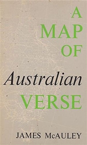 A Map of Australian Verse: The Twentieth Century