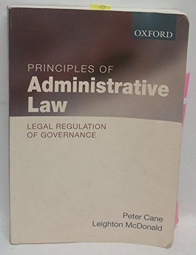 Principles of Administrative Law