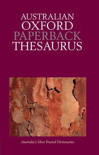 Australian Oxford Paperback Thesaurus