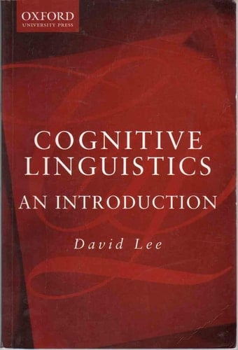 Cognitive Linguistics: An Introduction