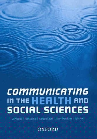 Communicating in the Health and Social Sciences