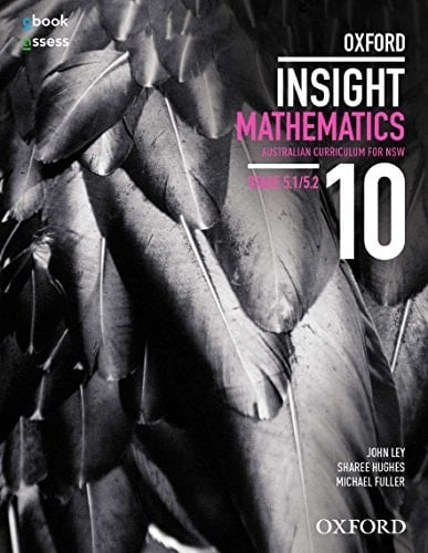 Oxford Insight Mathematics 10 5. 1/5. 2 AC for NSW