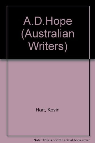 A.D. Hope (Australian Writers)