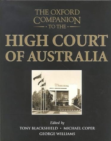 The Oxford Companion to the High Court of Australia