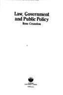 Law, government, and public policy