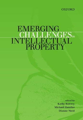 Emerging Challenges in Intellectual Property