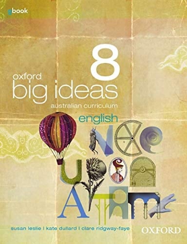 Oxford Big Ideas English 8 Australian Curriculum Student Book + Obook