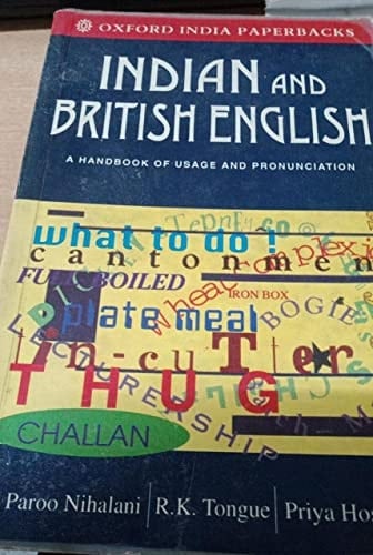 Indian and British English