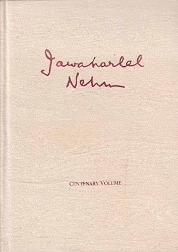 Jawaharlal Nehru: Centenary Volume