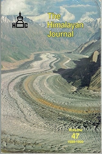 Himalayan Journal: 1989-90 v. 47