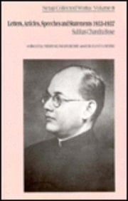 Netaji: Collected Works: Volume 8: Letters, Articles, Speeches and Statements 1933-1937 (Netaji : Collected Works, Vol 8)
