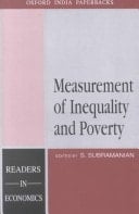 Measurement of Inequality and Poverty (Oxford in India Readings. Readers in Economics)