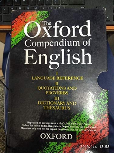 The Oxford Compendium of English