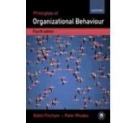 Principles of Organizational Behaviour