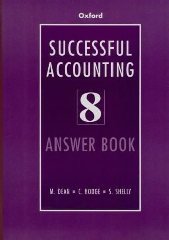 Successful Accounting 8: Answer Book (Successful Accounting)