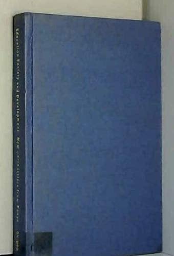 Education, society, and development: New perspectives from Kenya