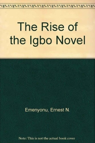 The rise of the Igbo novel