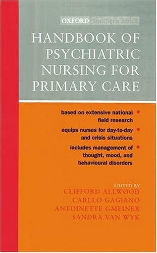 Handbook of Psychiatric Nursing for Primary Care in Southern Africa
