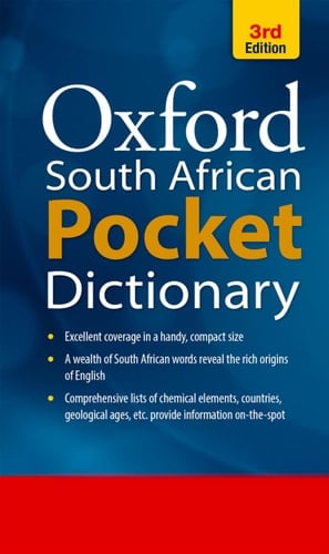 South African Pocket Oxford Dictionary