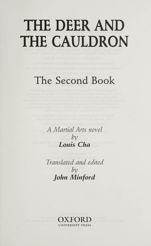 The Deer and the Cauldron: The Second Book