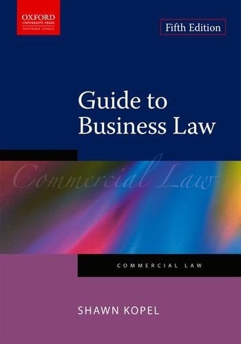 Guide to Business Law (Commercial Law)