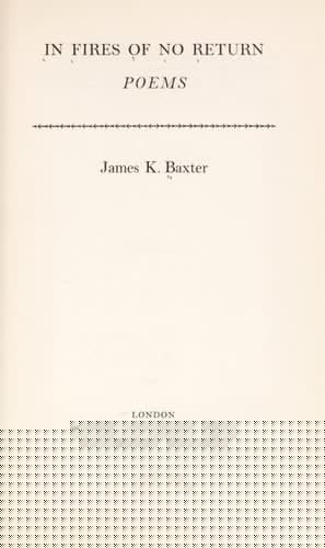 In Fires of No Return