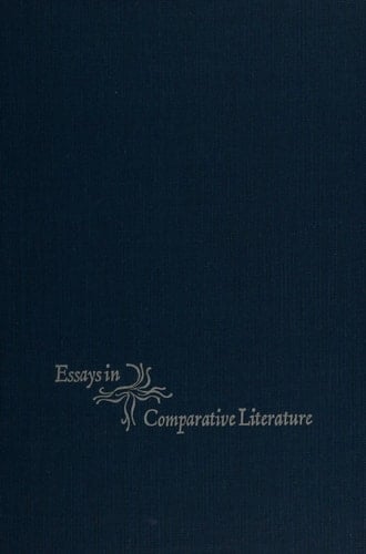 Refractions: essays in comparative literature (A Galaxy book, 249)