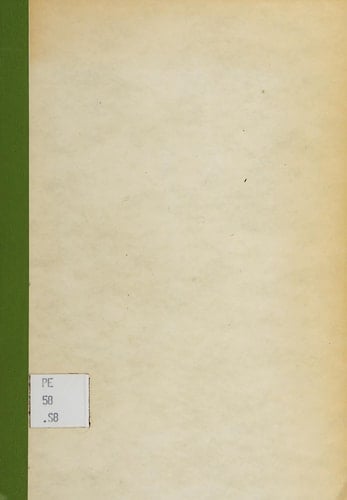 Why English? (Presidential address ; 1975)