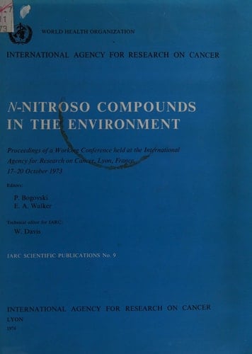 N-Nitroso Compounds in the Environment