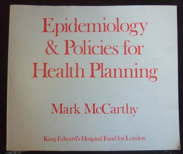 Epidemiology and Policies for Health Planning