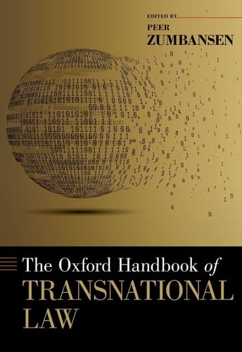 The Oxford Handbook of Transnational Law (OXFORD HANDBOOKS SERIES)
