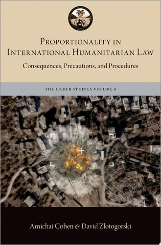 Proportionality in International Humanitarian Law: Consequences, Precautions, and Procedures (The Lieber Studies Series)