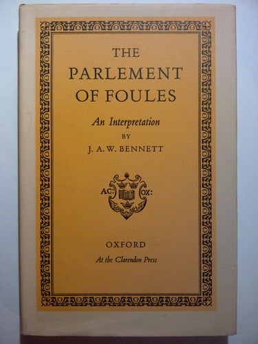 The Parlement of Foules.