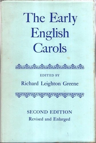 The Early English Carols (Oxford English Texts)