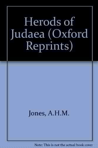 Herods of Judaea (Oxford Reprints)