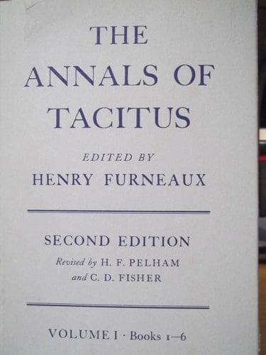 Annals of Tacitus: Books 1-6 (Bks. 1-6)