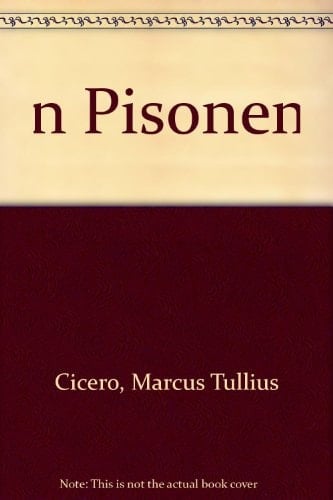 In L Calpurnium Pisonem Ed Nisbet