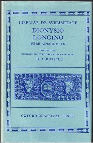 Libellvs de Svblimitate (Oxford Classical Texts)