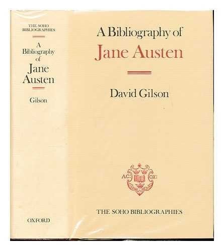 A Bibliography of Jane Austen (Soho Bibliographies)