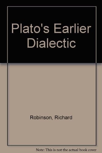 Plato's Earlier Dialectic