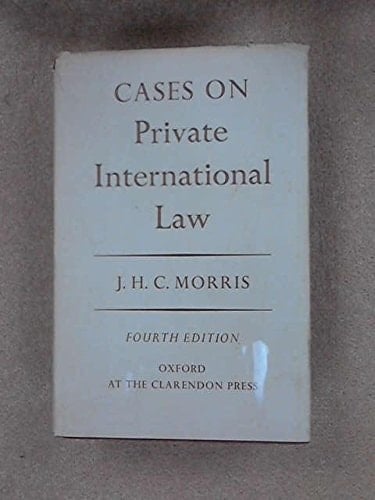 Cases on private international law,