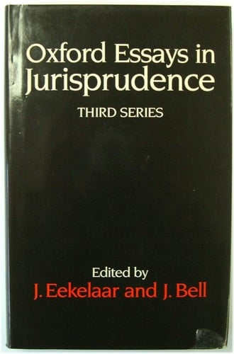Oxford Essays in Jurisprudence: Third Series