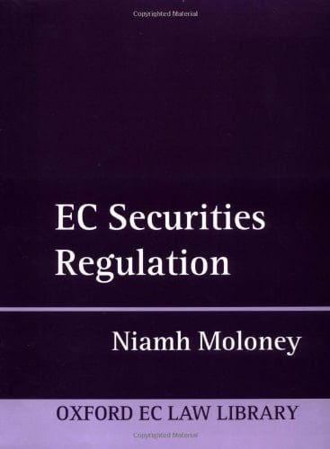 EC Securities Regulation (Oxford European Community Law Library)
