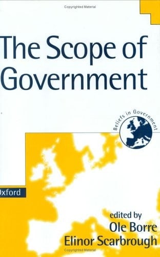 The Scope of Government (Beliefs in Government, Volume 3)