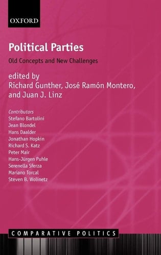 Political Parties: Old Concepts and New Challenges (Comparative Politics)