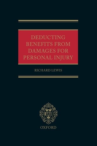 Deducting Benefits from Damages for Personal Injury