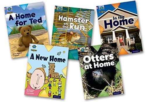 Project X Origins: Pink Book Band, Oxford Level 1+: My Home: Mixed Pack of 5 (Project X Origins)